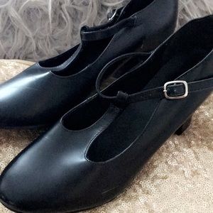 Capezio Character T Strap Shoe